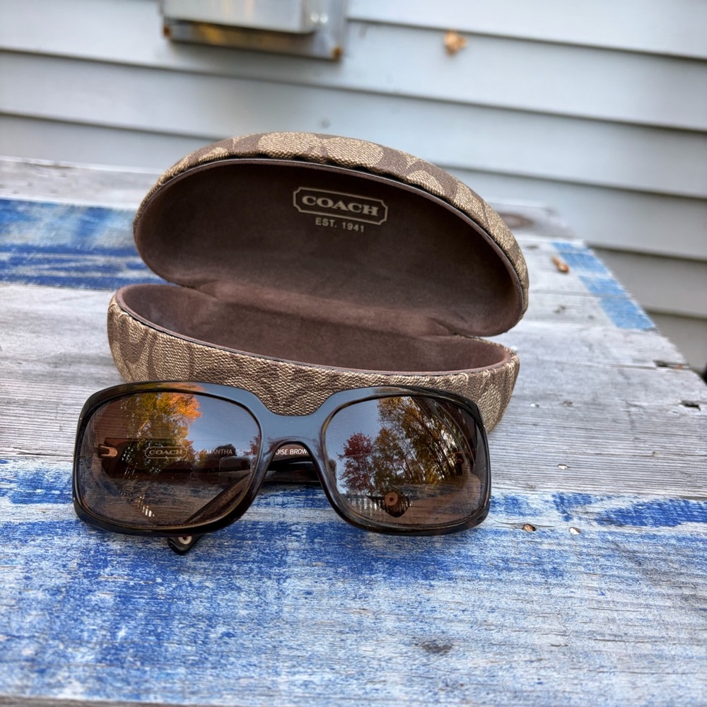 Coach Brown Sunglasses